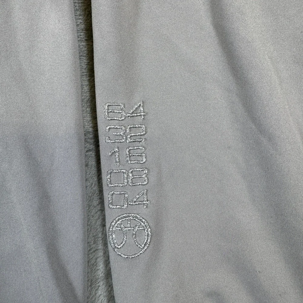 Jordan Georgetown Hoyas Long Sleeve Shooting Shirt Grey Navy Mens Medium NikeFIT